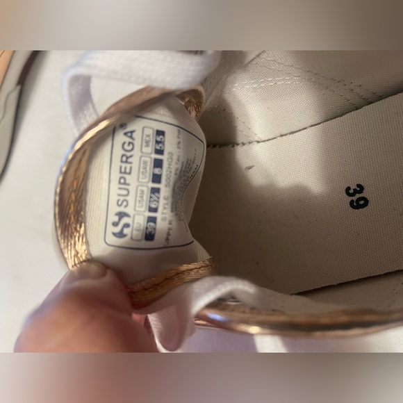 Super GA ,Women's Rose Gold Sneakers - Picture 7 of 11